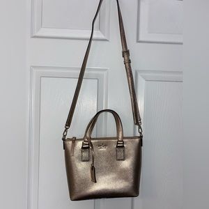 Kate spade cross body medium bag! ROSE GOLD